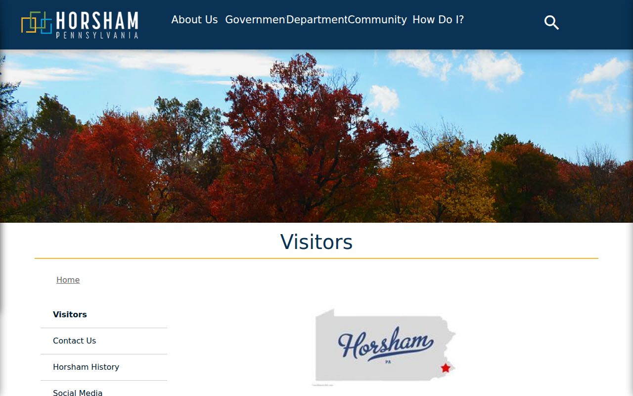 Horsham Township ZIP code directory source showing township postal coverage