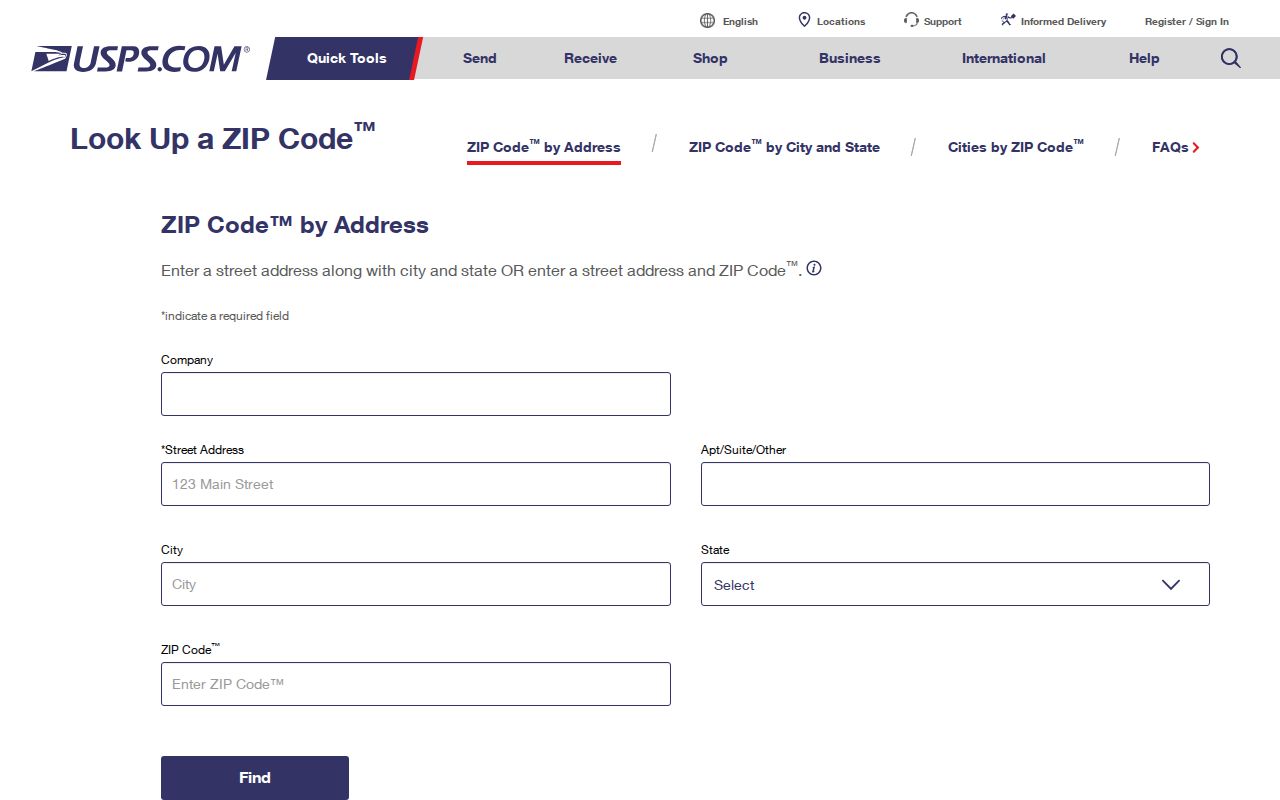 Horsham Township ZIP code directory using USPS address lookup